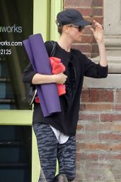 Charlize Theron - Attending a Yoga Session in Los Angeles, December 2014
