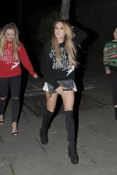 Charlotte Crosby - Night Out Style - Sunderland, December 2014