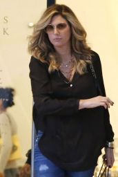 Daisy Fuentes Street Style - Shopping at Barneys New York in Beverly Hills - Dec. 2014