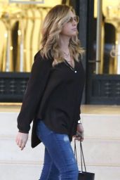 Daisy Fuentes Street Style - Shopping at Barneys New York in Beverly Hills - Dec. 2014
