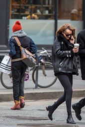 Dakota Johnson and Boyfriend Matthew Hitt  - La Colombe Cafe in New York, Dec. 2014