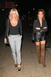Danielle Armstrong Night Out Style - December 2014