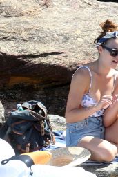 Demi Harman in a Swimsuit at a Beach in Sydney - November 2014