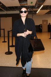 Demi Lovato - at LAX Airport, November 2014