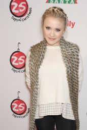 Emily Osment – ABC’s 25 Days Of Christmas Celebration in NYC – December 2014