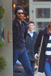 Emma Stone - Out for breakfast at Cafe Cluny in New York City, Dec. 2014