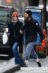 Emma Stone - Out in New York City - December 2014