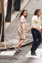 Emma Watson -Shooting scenes in Buenos Aires for the film 