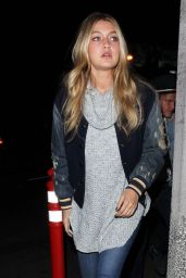 Gigi Hadid Nigh Out Style - Leaving the Roxy in West Hollywood - Dec. 2014