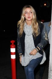 Gigi Hadid Nigh Out Style - Leaving the Roxy in West Hollywood - Dec. 2014