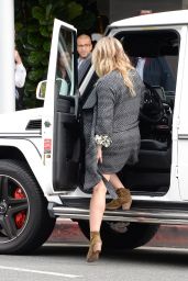 Hilary Duff in a Dress - Out in West Hollywood - Dec. 2014
