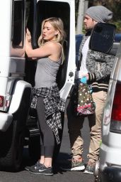 Hilary Duff Street Style - Out in Beverly Hills, Dec. 2014
