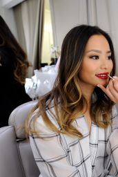 Jamie Chung Promoting Philips Sonicare and Philips Zoom in New York City – December 2014