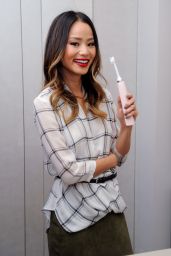 Jamie Chung Promoting Philips Sonicare and Philips Zoom in New York City – December 2014