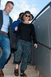 Jennifer Lawrence Casual Style - at LAX Airport, Dec. 2014