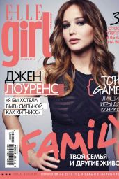 Jennifer Lawrence - Elle Girl Magazine (Russia) - January 2015 Issue
