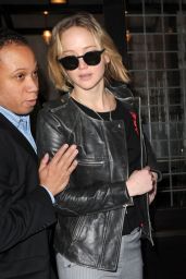 Jennifer Lawrence Style - Leaving Her Hotel in New York City - Dec. 2014