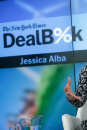 Jessica Alba - The New York Times DealBook Conference in New York City - Dec. 2014