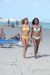 Jessica Hart and Gracie Carvalho in Bikinis - Photoshoot 2014