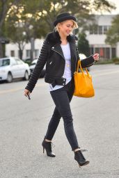 Julianne Hough Street Fashion - Out in Beverly Hills, December 2014