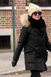 Julianne Moore Street Style - Out in New York, December 2014