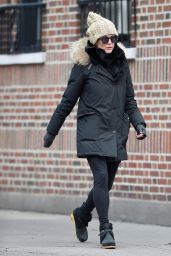 Julianne Moore Street Style - Out in New York, December 2014