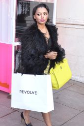 Kat Graham - Shopping at The Revolve Popup Store at The Grove in Los Angeles - Dec. 2014