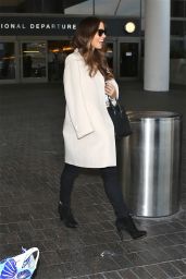 Kate Beckinsale Style - at LAX Airport,  November 2014