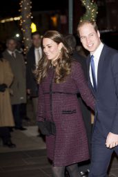 Kate Middleton (Duchess of Cambridge) and Prince William at The Carlyle Hotel in New York City - December 2014