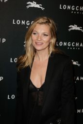 Kate Moss – ‘Longchamp’ Elysees Lights on Party Photocall in Paris, France, Dec. 2014