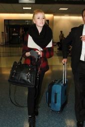 Katherine McNamara at LAX Airport, December 2014