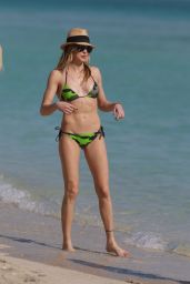 Katie Cassidy Bikini Pics - Beach in Miami, December 2014