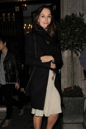 Keira Knightley Night Out Style - at a Private Party in London - December 2014