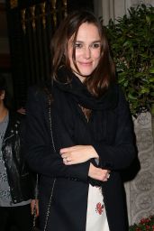 Keira Knightley Night Out Style - at a Private Party in London - December 2014