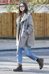 Keira Knightly Casual Style - East London, December 2014