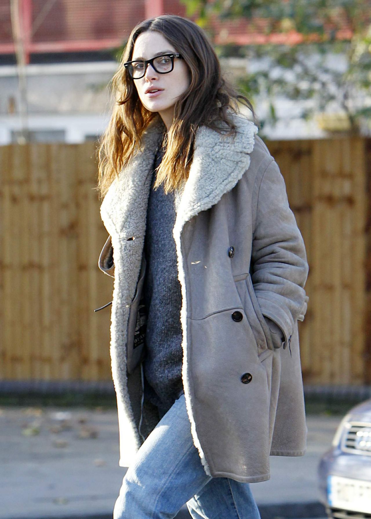 Keira Knightley Casual Style - East London, December 2014 • CelebMafia