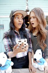 Kelli Berglund & China Anne McClain - Photoshoot for Bop and Tiger Beat - Knott