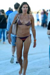 Kelly Bensimon in a Bikini - at a Beach in Miami, December 2014