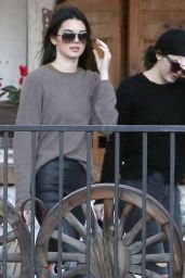 Kendall Jenner - Headed to a Mexican Restaurant in Los Angeles, Dec. 2014