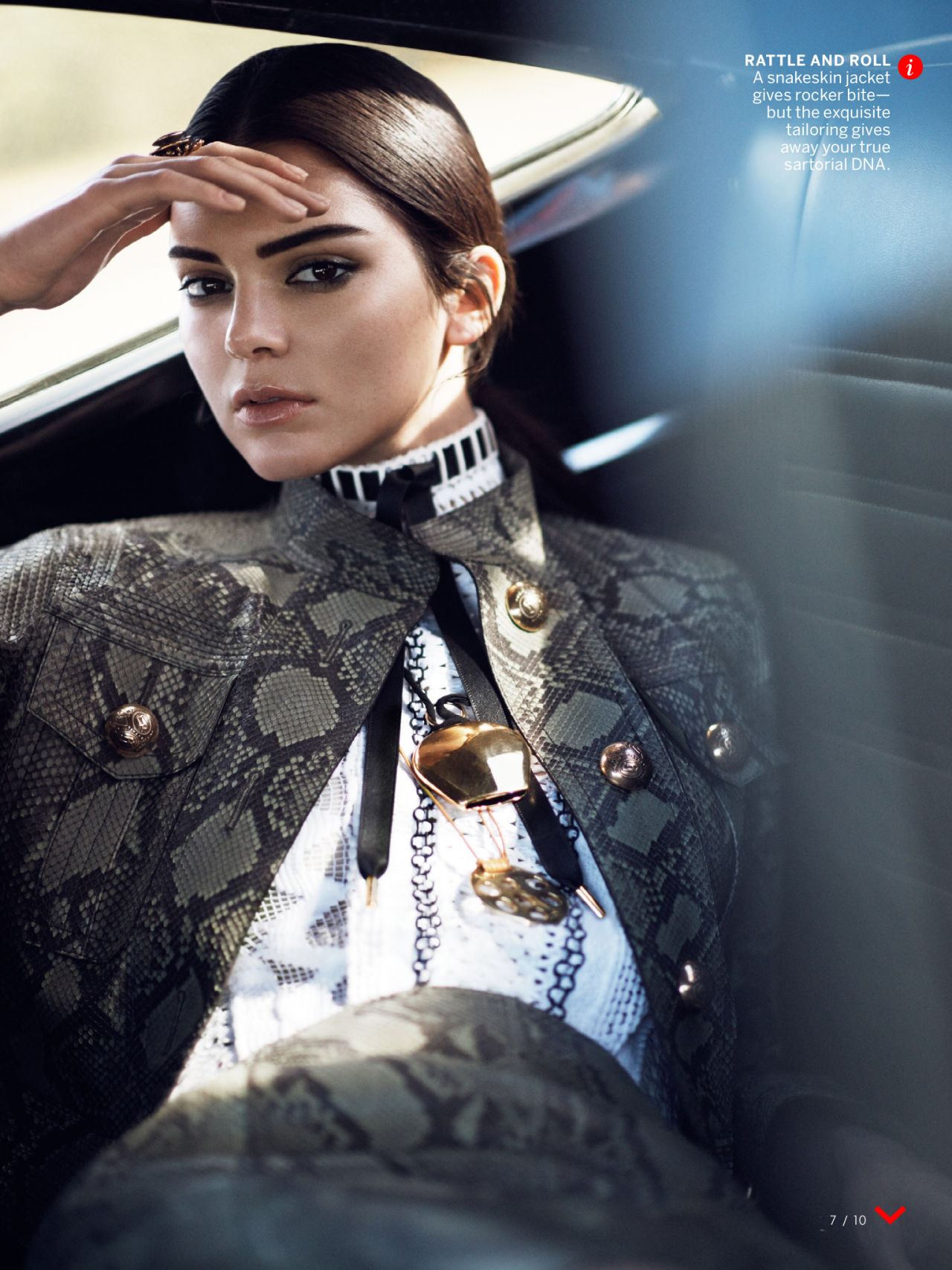 Kendall Jenner Vogue Magazine Us January 2015 Issue