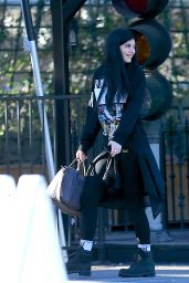Kylie Jenner Casual Style - Out in Los Angeles, Dec. 2014