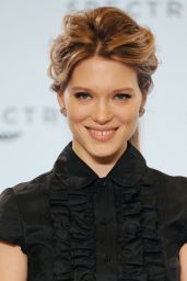 Lea Seydoux - Photocall for the 24th Bond Film ‘Spectre’ at Pinewood Studios in England
