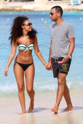 Leigh-Anne Pinnock Bikini Pictures From Barbados - December 2014