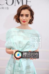 Lily Collins Lancome interview in Taiwan (2014)