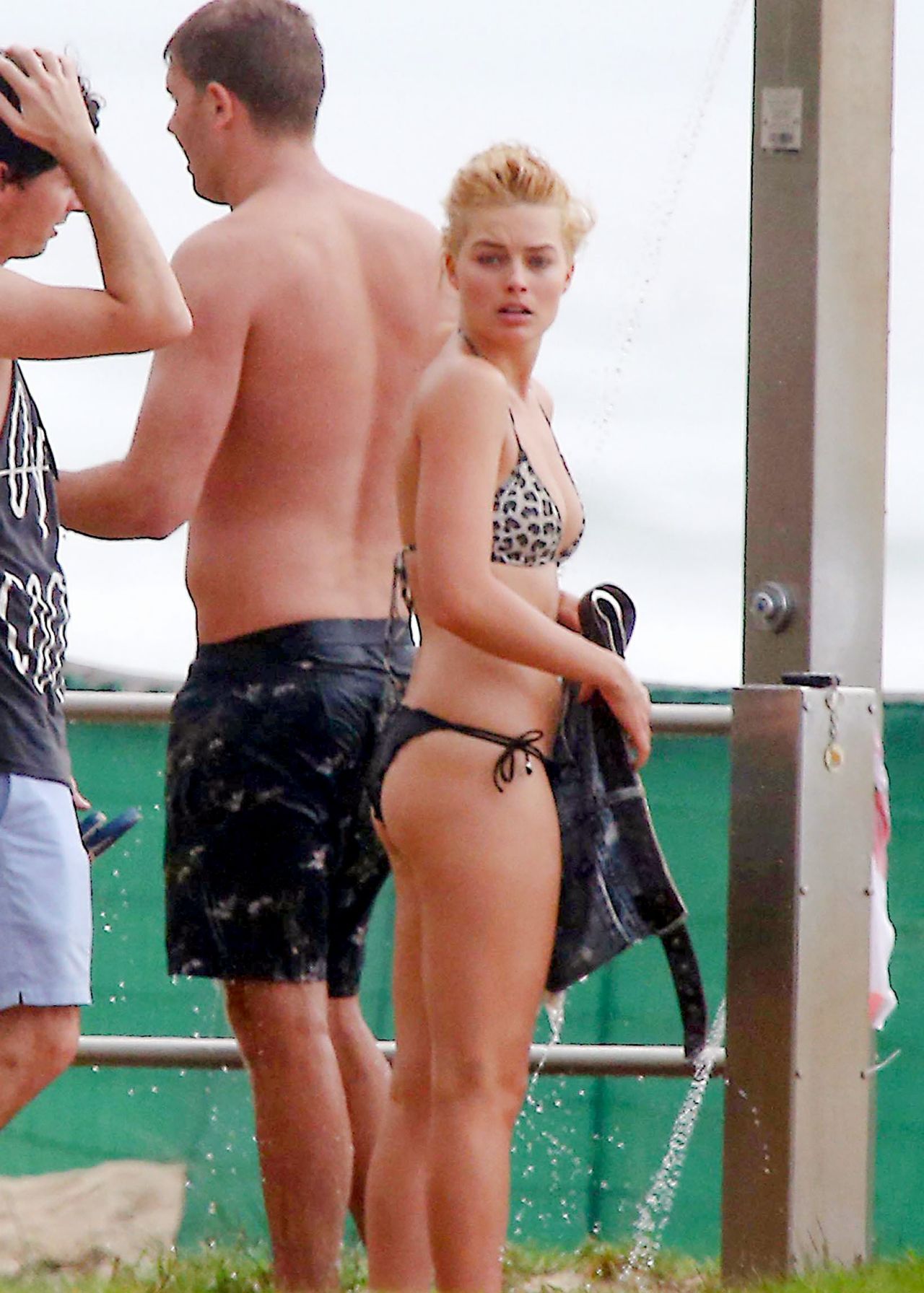 Margot Robbie in a Bikini at a Beach in Byron Bay, December 2014 • CelebMafia