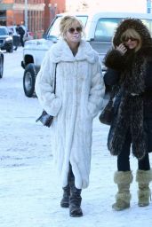 Melanie Griffith and Goldie Hawn - Out Together in Aspen - December 2014