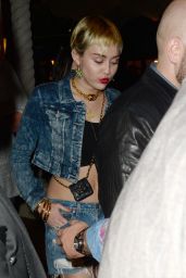 Miley Cyrus Street Style - Out in Miami, December 2014