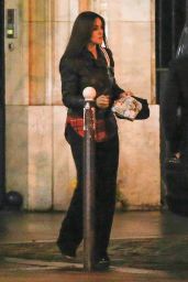 Monica Bellucci  - Leaving Her House in Paris, December 2014