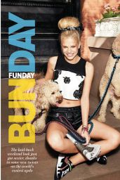 Nadine Leopold - Cosmopolitan Magazine (Australia) - February 2015 Issue