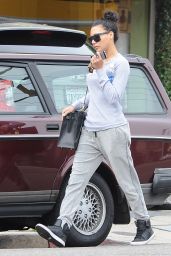 Naya Rivera Sport Style - Out in West Hollywood - December 2014